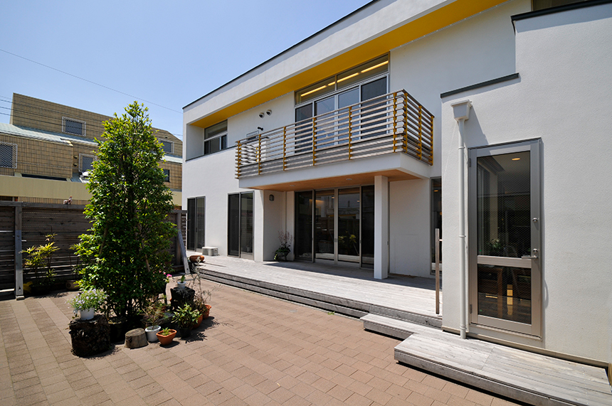 おばあちゃんと住む家外観の画像