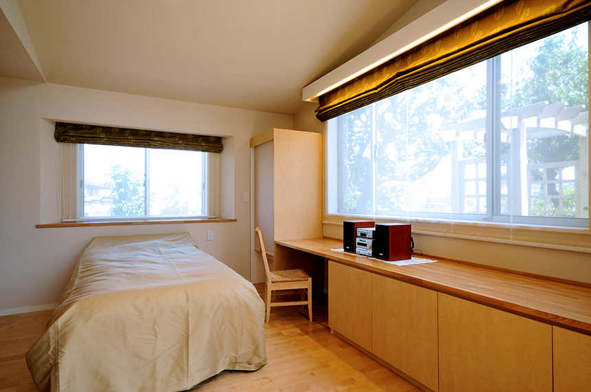 おばあちゃんと住む家・祖母の寝室の画像